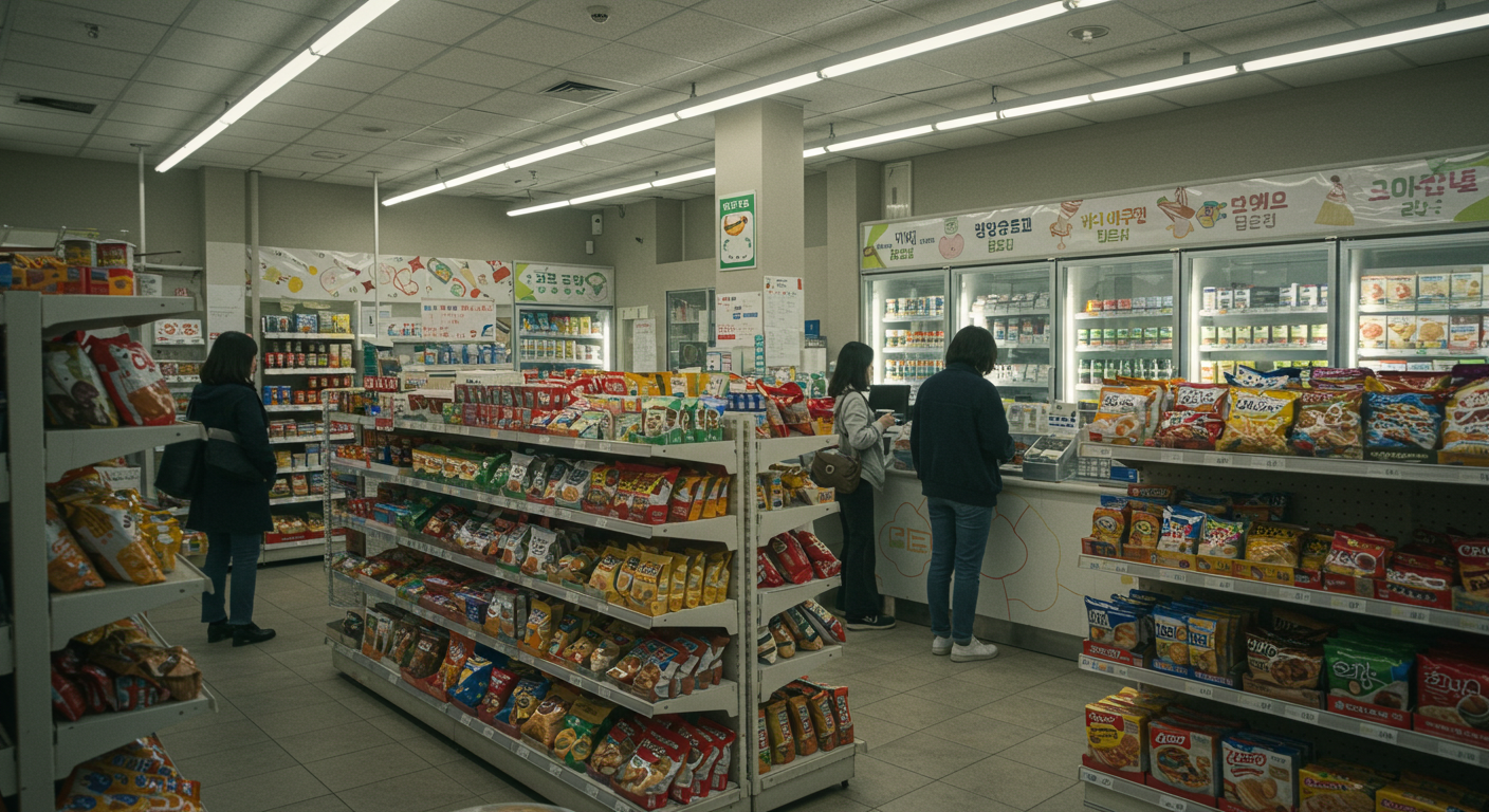 Korean convenience store