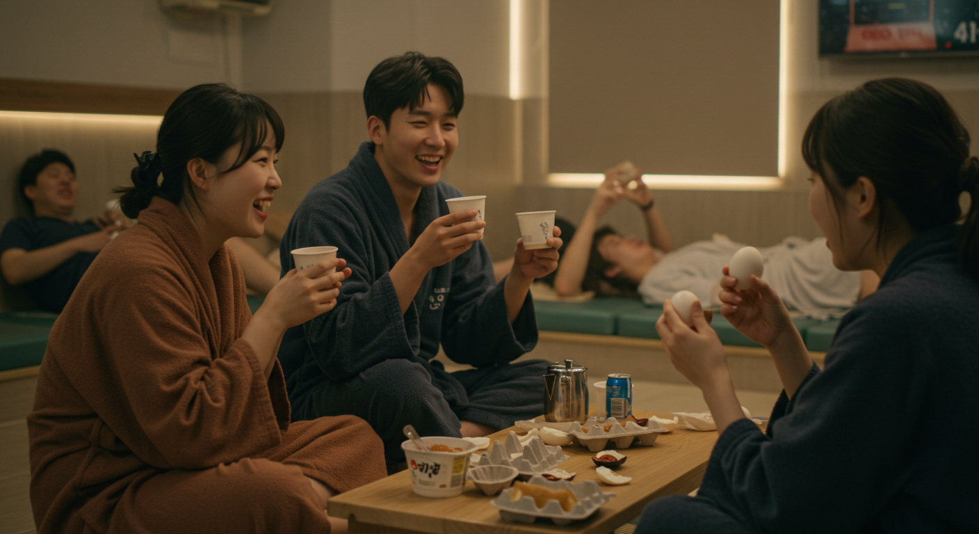 Korean jjimjilbang culture