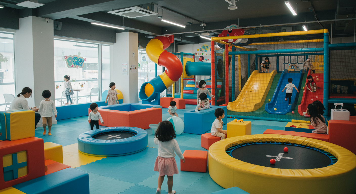 Korean kids cafe