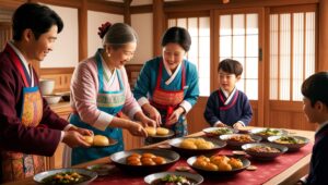 Korean holiday food
